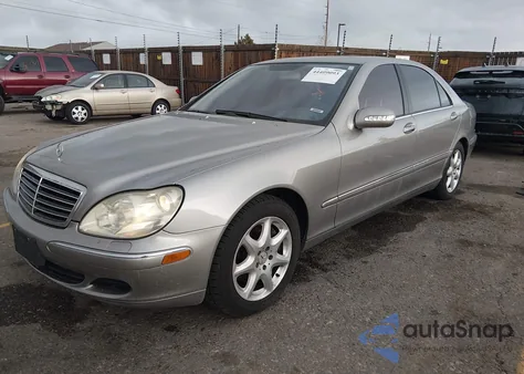 2006 Mercedes-Benz S 430 4Matic z USA, uszkodzony, nr VIN WDBNG83J86A481525